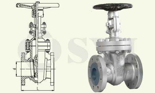 API-600-Cast-Steel-Gate-Valve