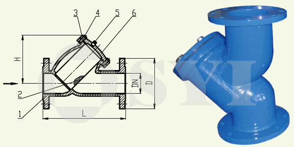 BS4504-Y-Strainer