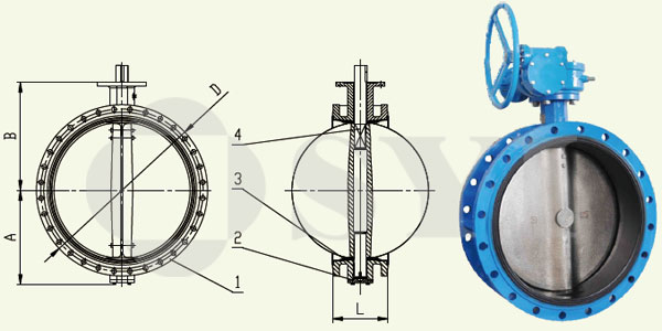 Concentric-Flanged-Butterfly-Valve