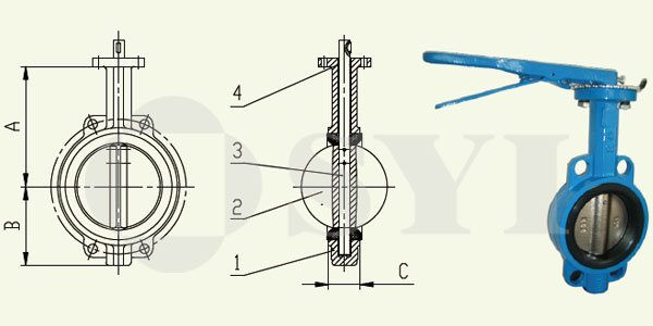 Wafer-Butterfly-Valve