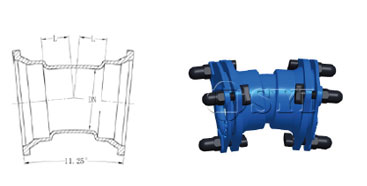 MJ-Double-Socket-11.25-Deg-Bend