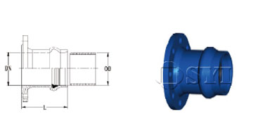 PVC-Flanged-Socket